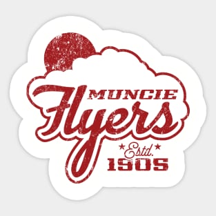 Muncie Flyers Sticker